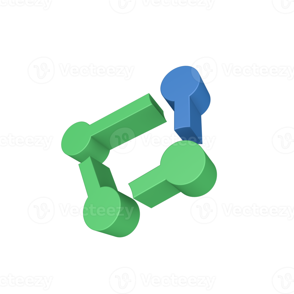 3D Trading Icon png