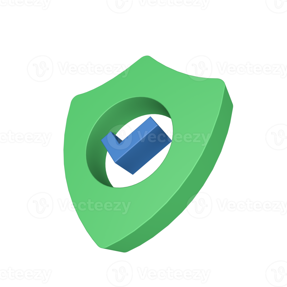 3D Cyber Security Icon png