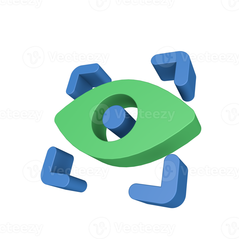 3D Cyber Security Icon png