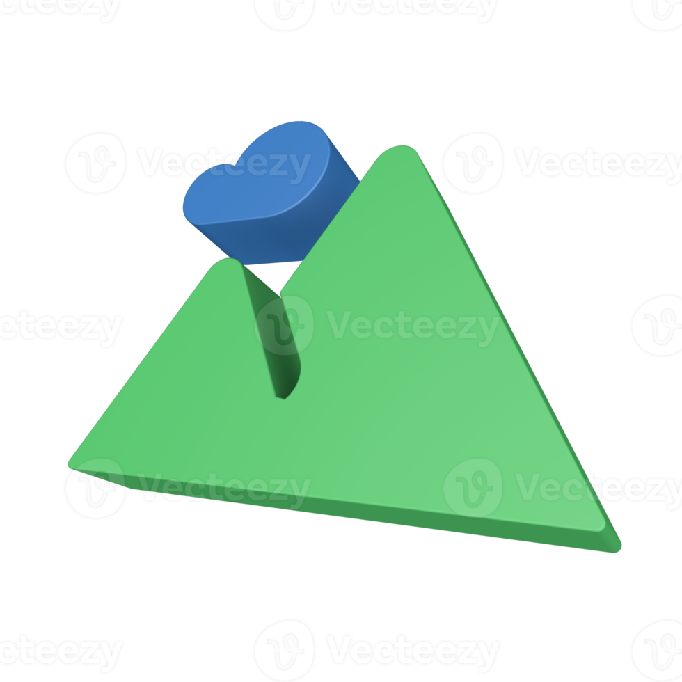 ícone de viagens e turismo 3D png