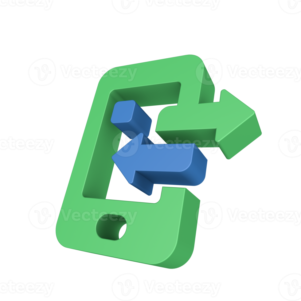 3D Data Processing Icon png