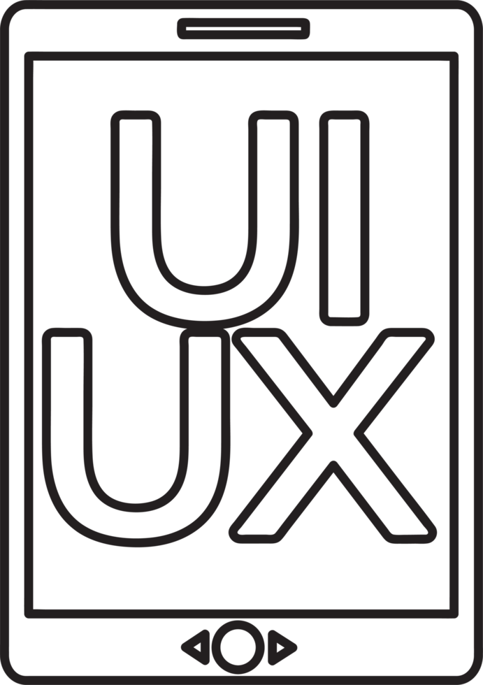 ui ux pictogram teken ontwerp png