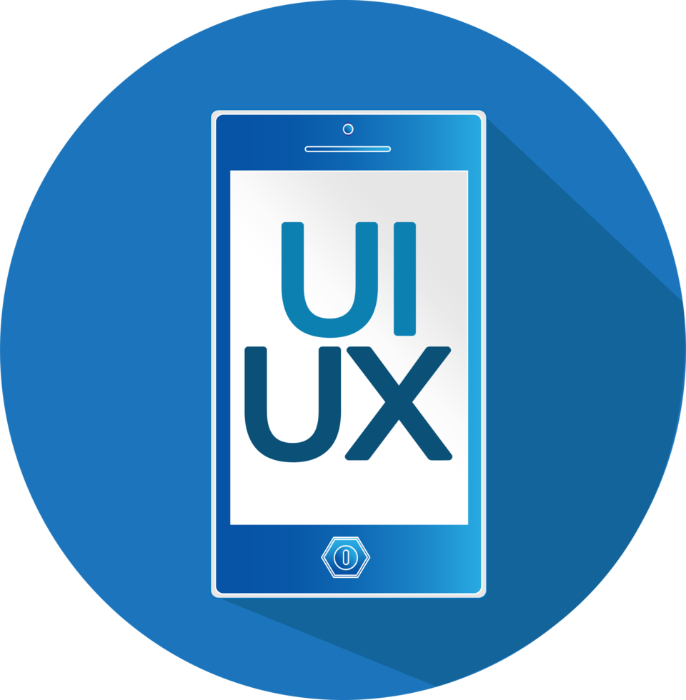 diseño de signo de icono de ui ux png