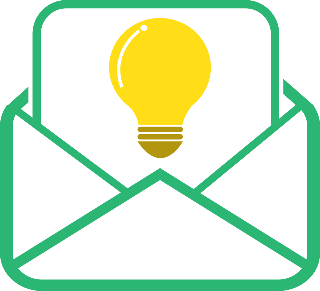 e-mail en mail pictogram teken ontwerp png