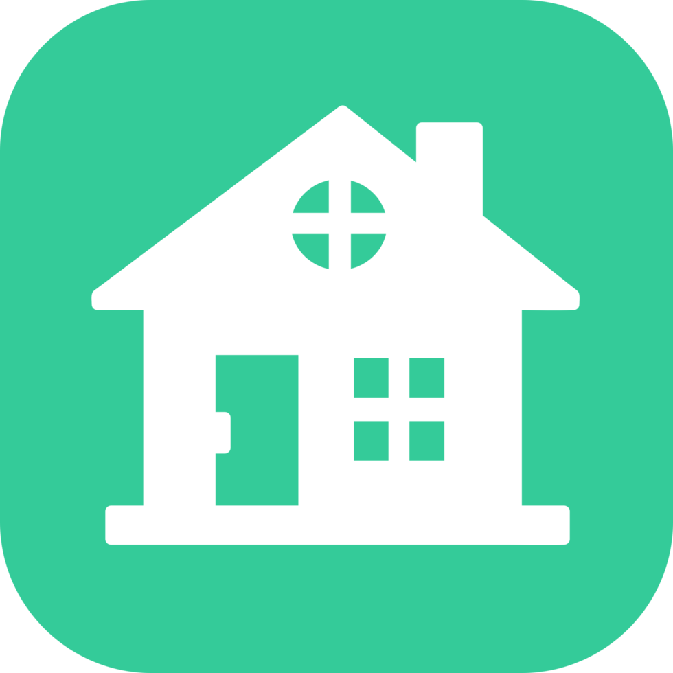 huis en huis pictogram symbool teken png
