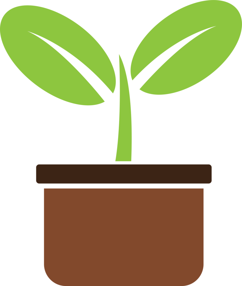 Plant tree icon concept sign design png