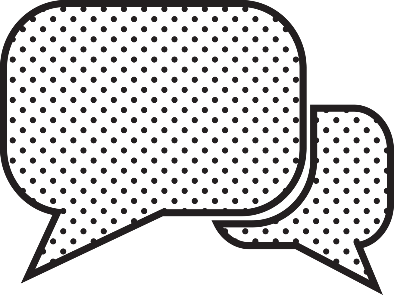 speech bubble chat icon sign design png