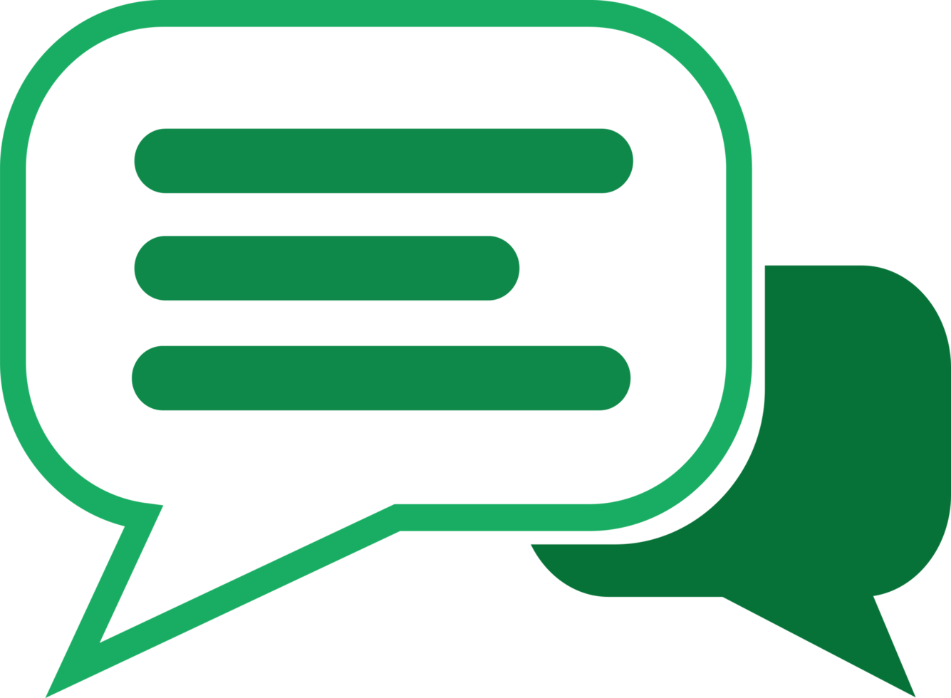 speech bubble chat icon sign design png