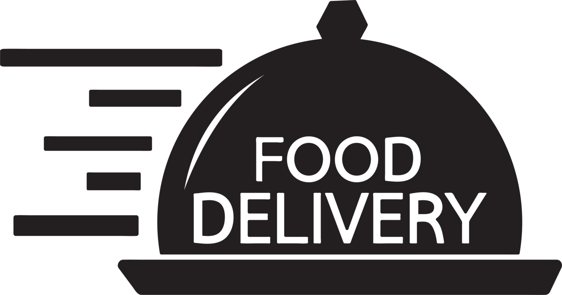 Food delivery icon sign symbol design png