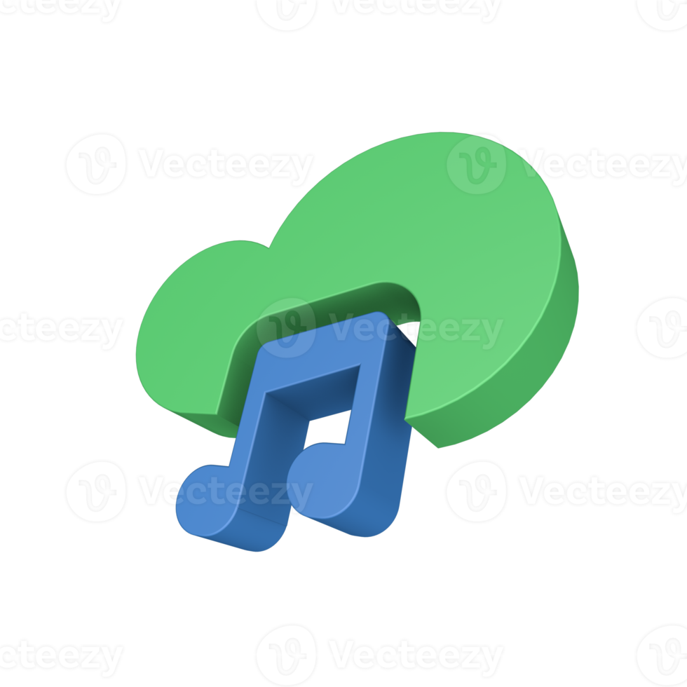 3D Music Icon png