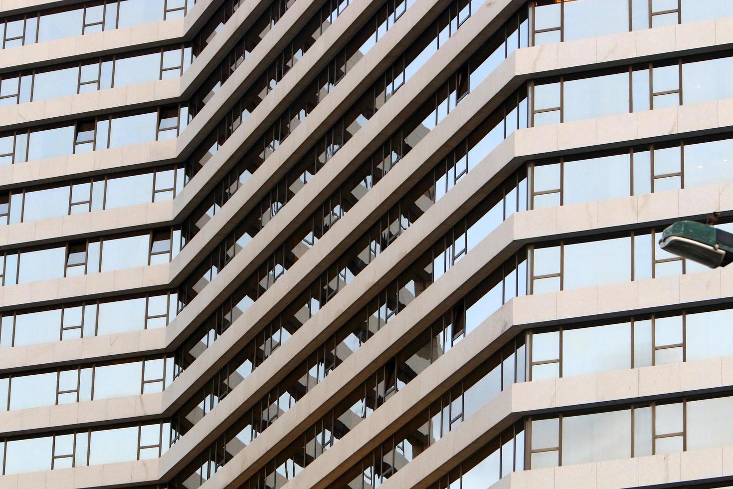 May 12, 2020 . Skyscrapers in the city of Tel Aviv in Israel. photo