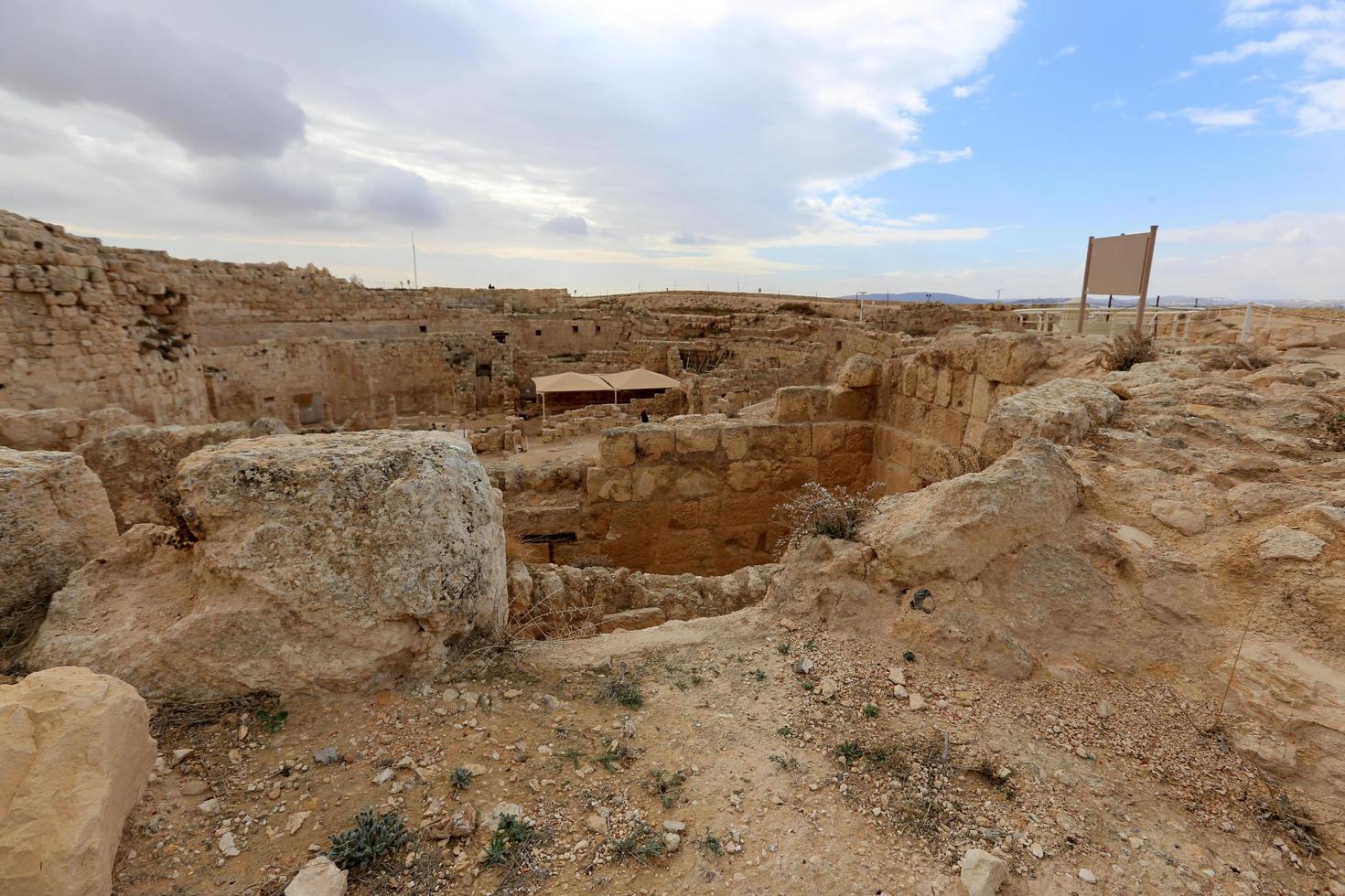 November 16, 2018 . Herodium is an ancient fortress in the Judean Desert in southern Israel. photo