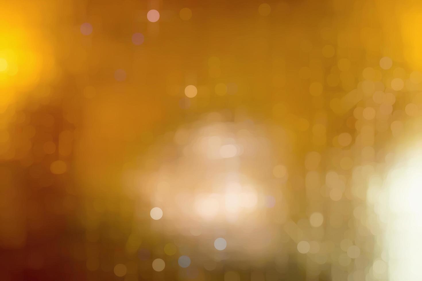 gold bokeh defocused circles background photo