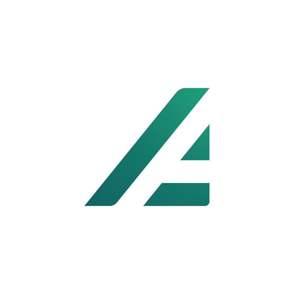 logotipo de la letra a, símbolo inicial del logotipo creativo para su empresa vector