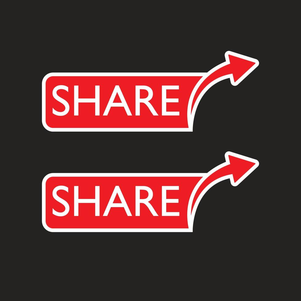 share icon illustration. very suitable for use in social media, banners. vector