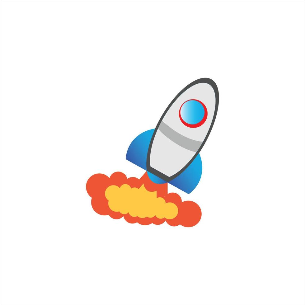 rocket vector illustration, graphic design