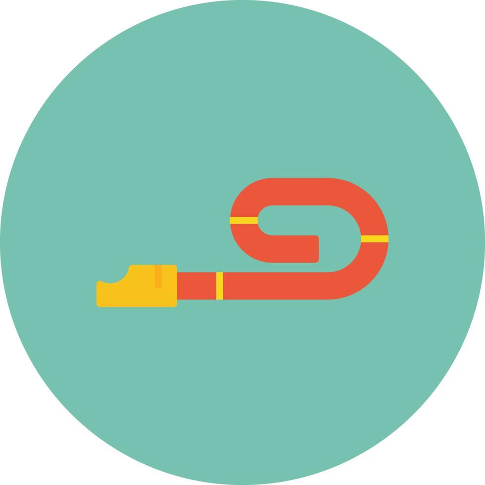 Noisemaker Flat Circle Multicolor vector