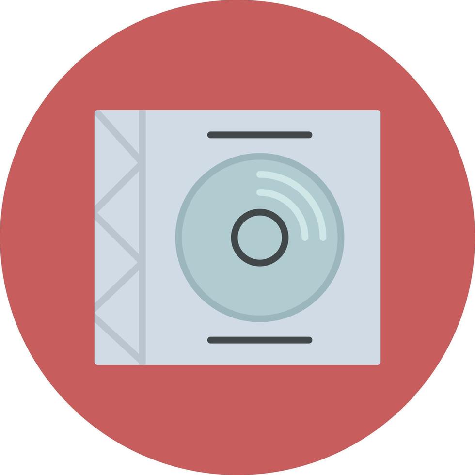 Compact Disc Flat Circle Multicolor vector