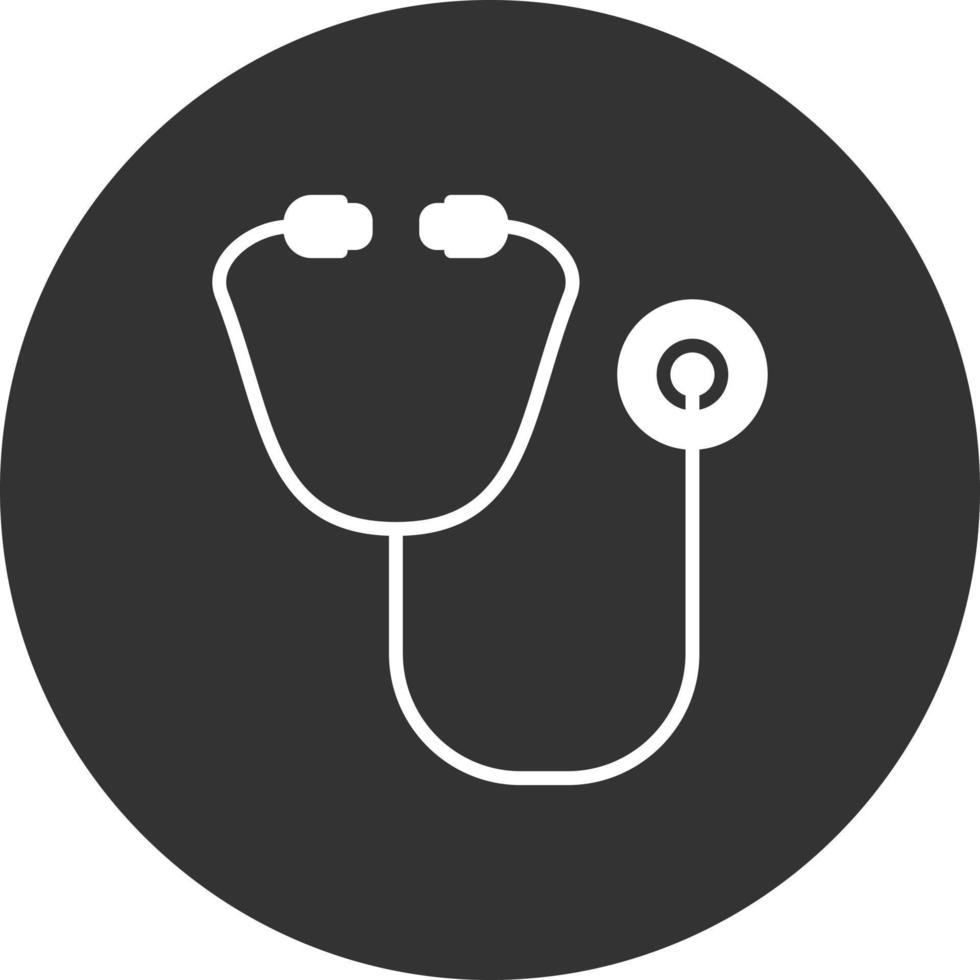 Stethoscope Flat Circle Multicolor vector