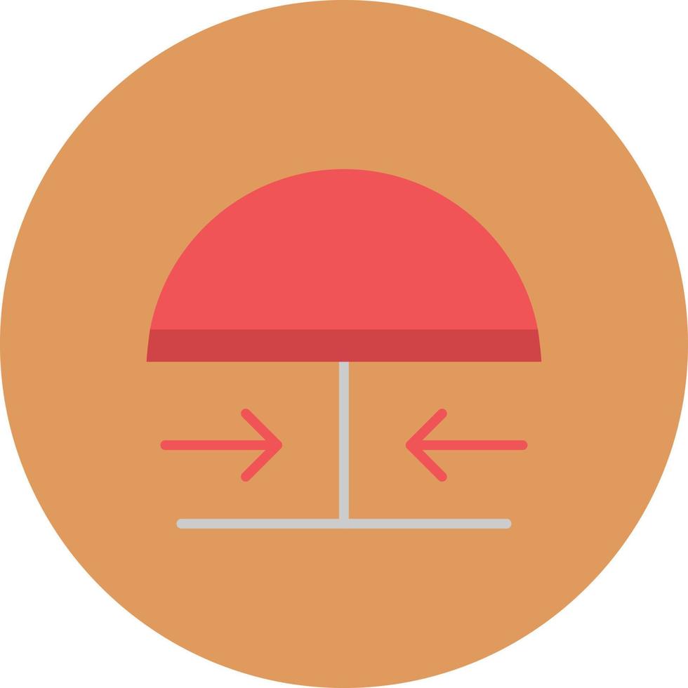 Emergency Button Flat Circle Multicolor vector