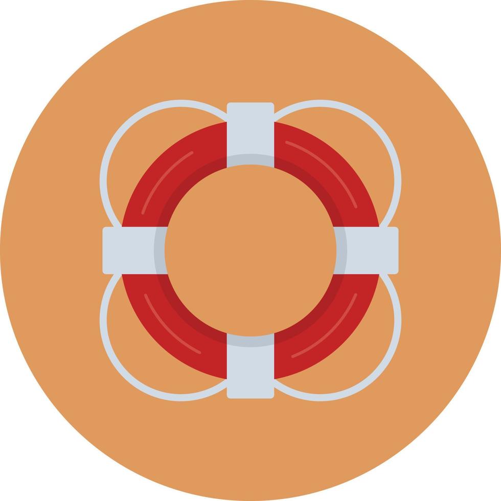 Life Ring Flat Circle Multicolor 9997992 Vector Art at Vecteezy