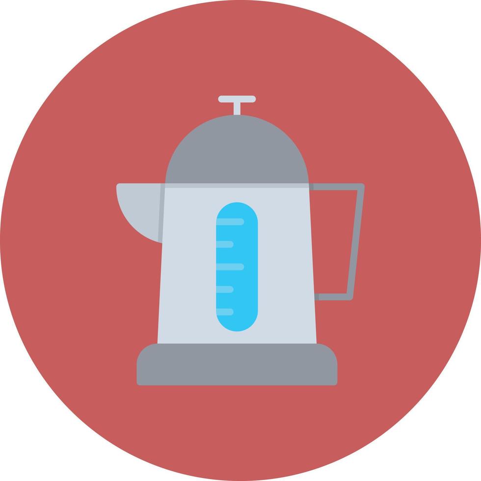Kettle Flat Circle Multicolor vector