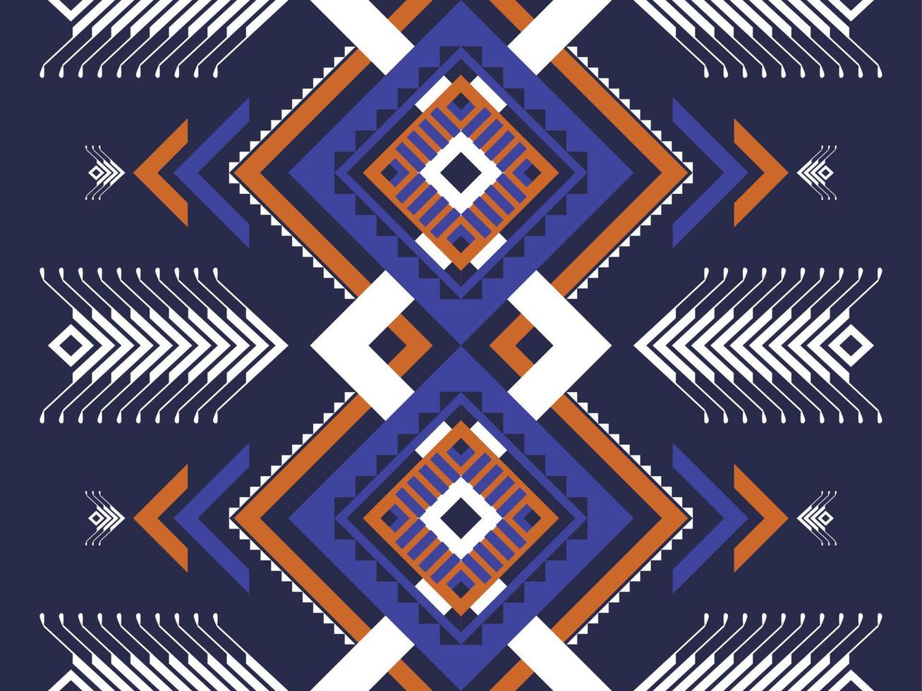 Geometric ethnic seamless pattern. Tribal striped style. Design for background, vector illustration, fabric, clothing, batik, carpet, embroidery.