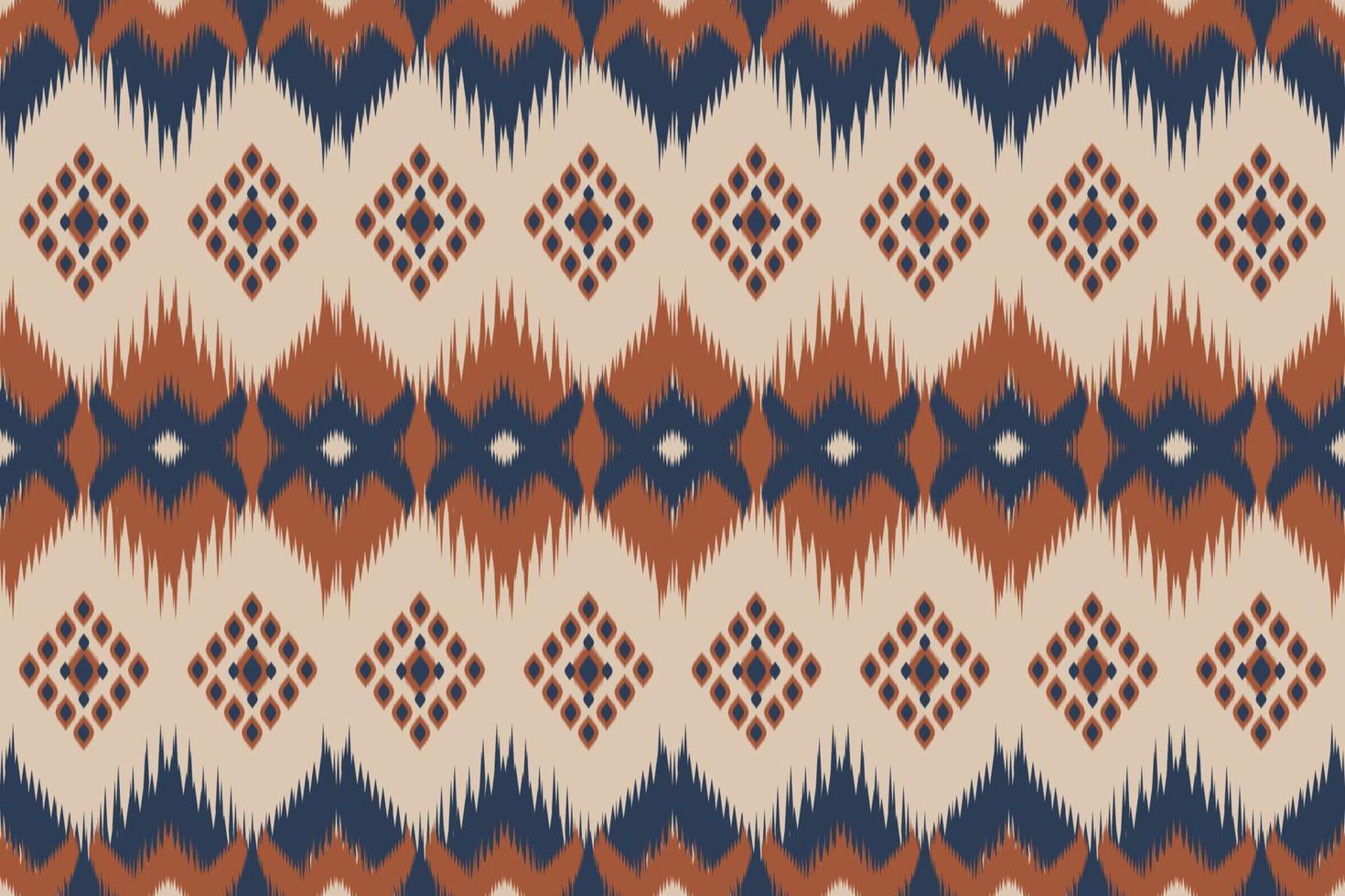 Ethnic ikat seamless pattern. Mexican striped style. Native traditional. Design for background, wallpaper, vector illustration, fabric, clothing, batik, carpet, embroidery.