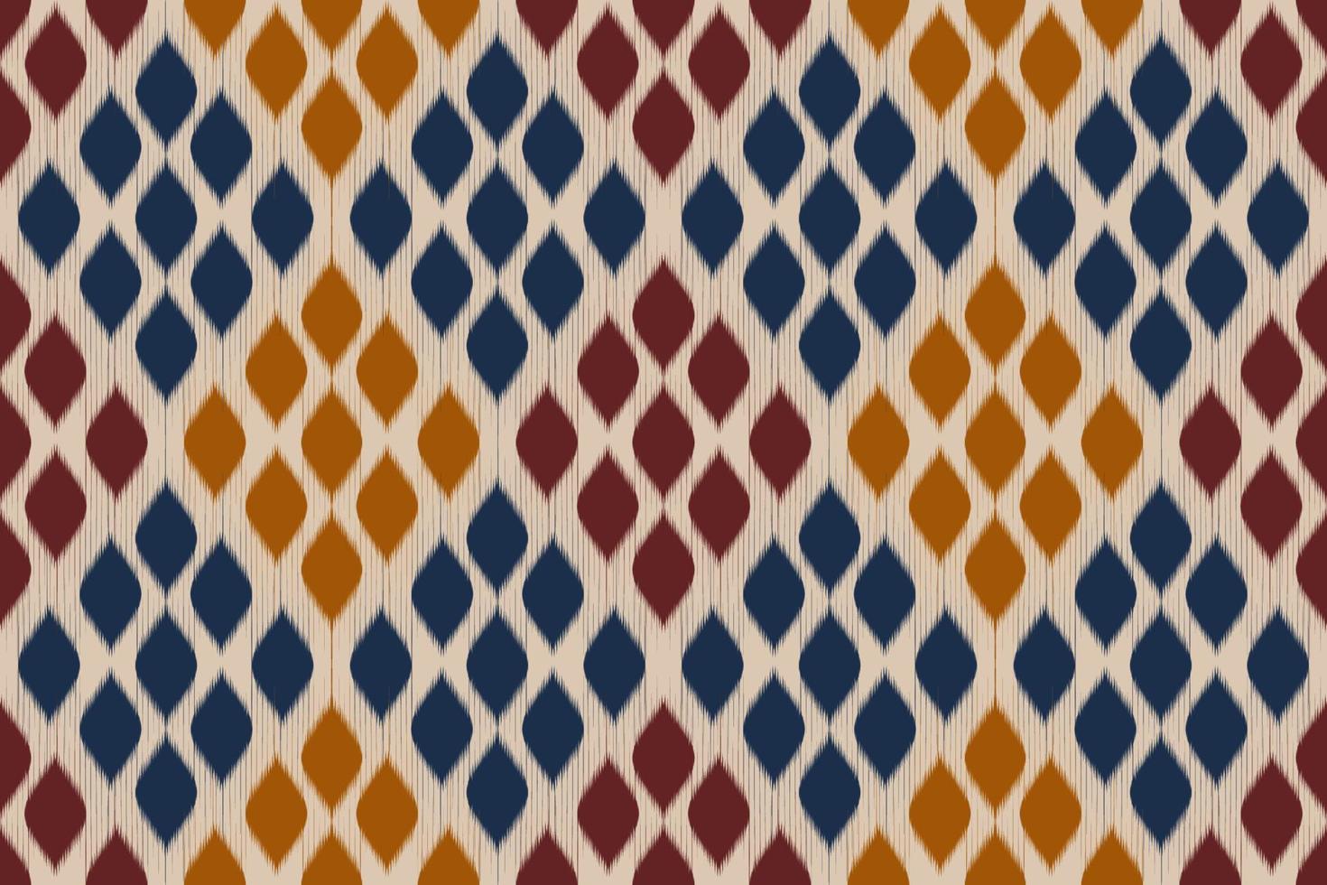 Ikat seamless pattern in tribal. Geometric ethnic traditional. Mexican striped style. Design for background, wallpaper, vector illustration, fabric, clothing, batik, carpet, embroidery.