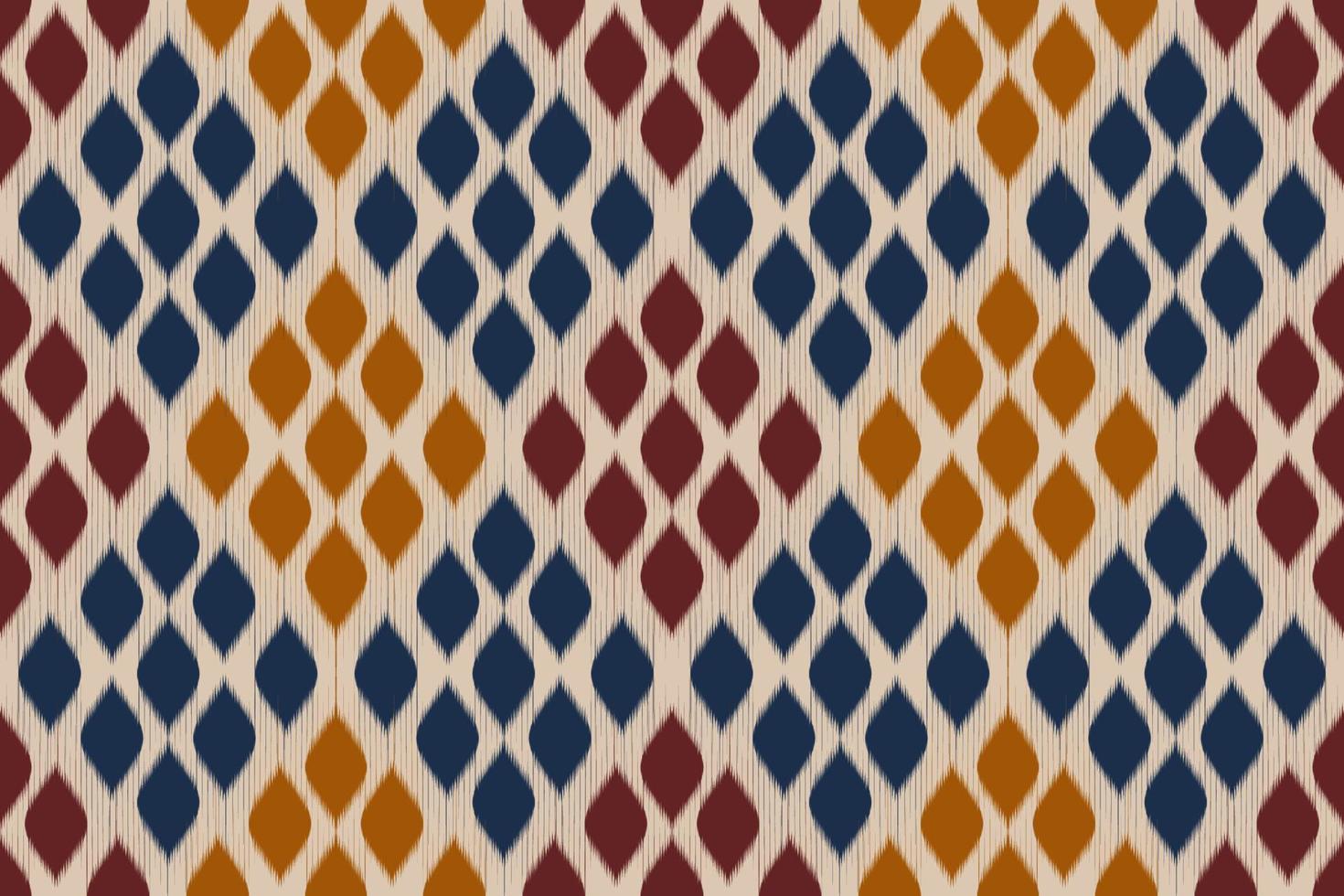 Ikat seamless pattern in tribal. Geometric ethnic traditional. Mexican striped style. Design for background, wallpaper, vector illustration, fabric, clothing, batik, carpet, embroidery.