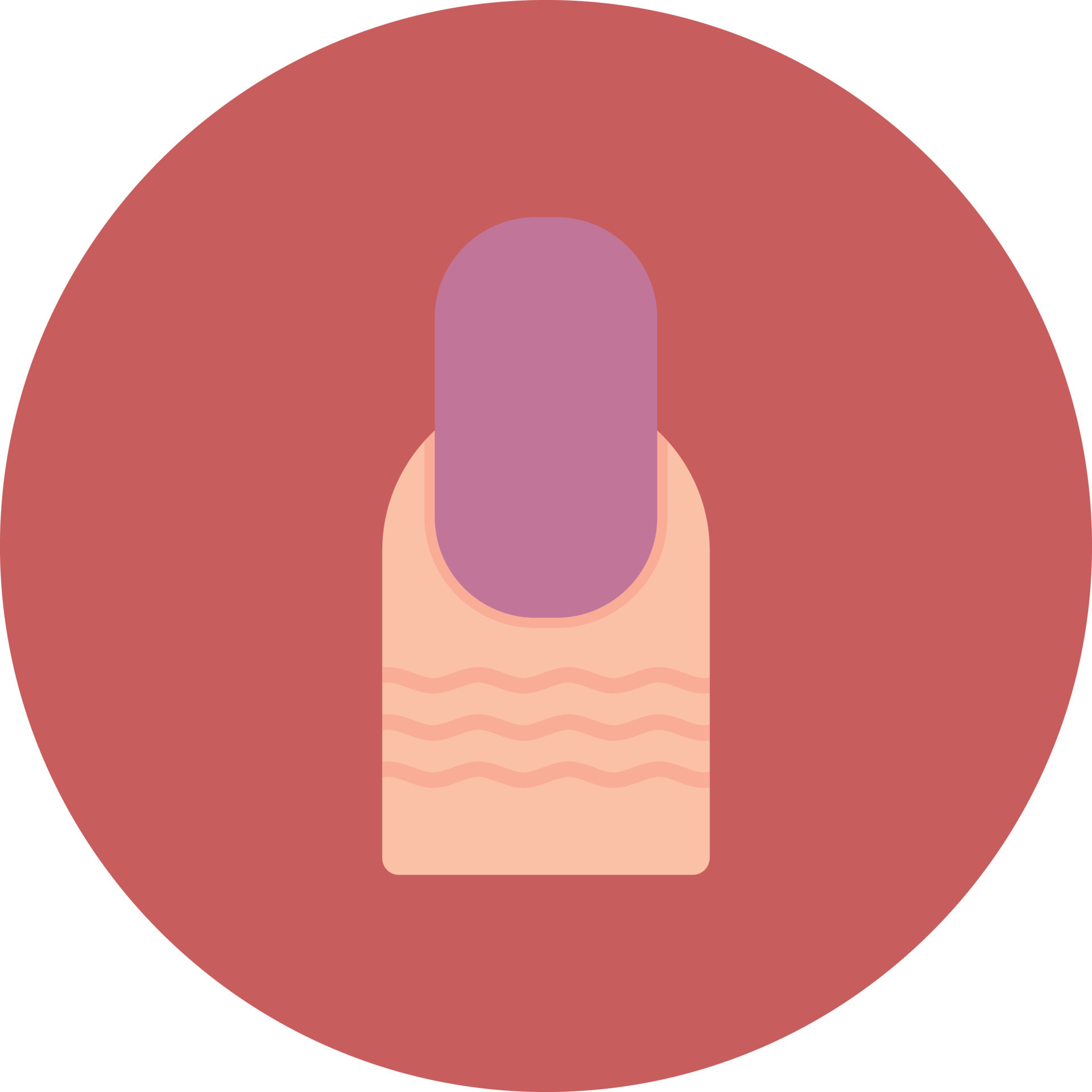 Nail Flat Circle Multicolor 9998556 Vector Art at Vecteezy