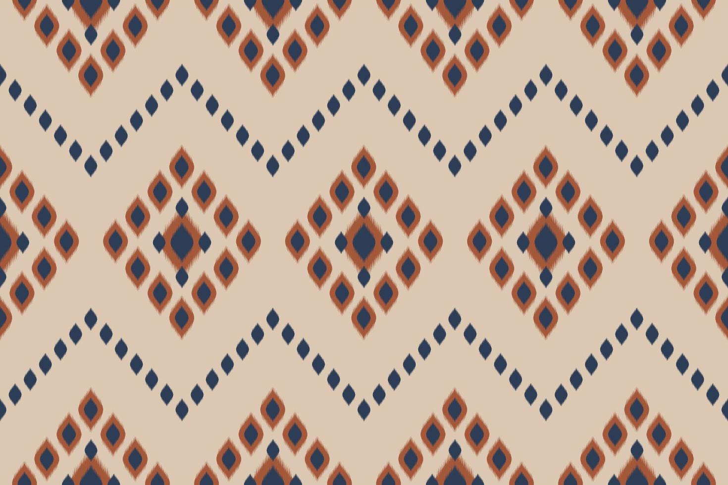 Ethnic ikat seamless pattern. Mexican striped style. Native traditional. Design for background, wallpaper, vector illustration, fabric, clothing, batik, carpet, embroidery.