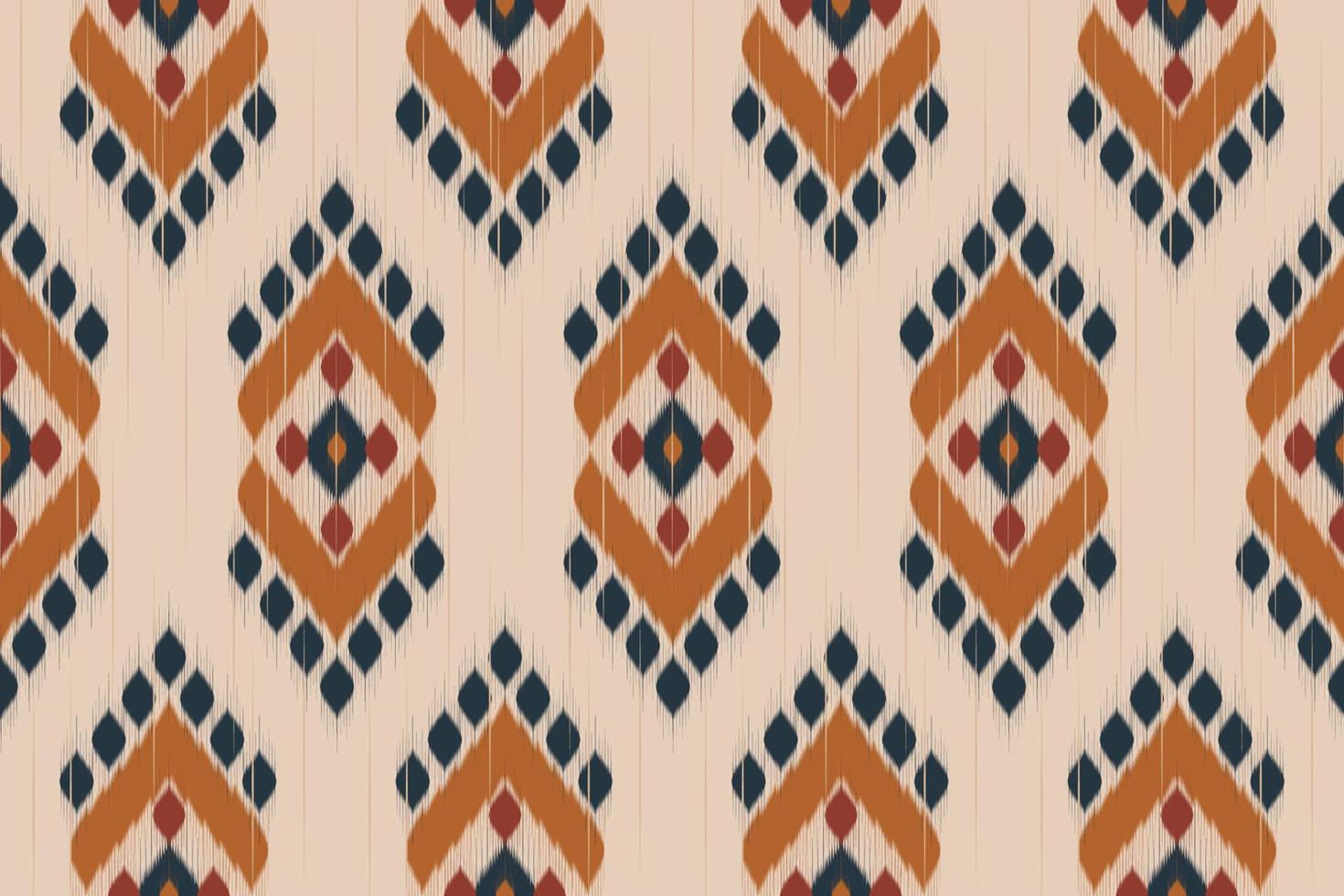 Geometric ethnic oriental ikat seamless pattern traditional. Design for background, wallpaper, vector illustration, fabric, clothing, batik, carpet, embroidery.