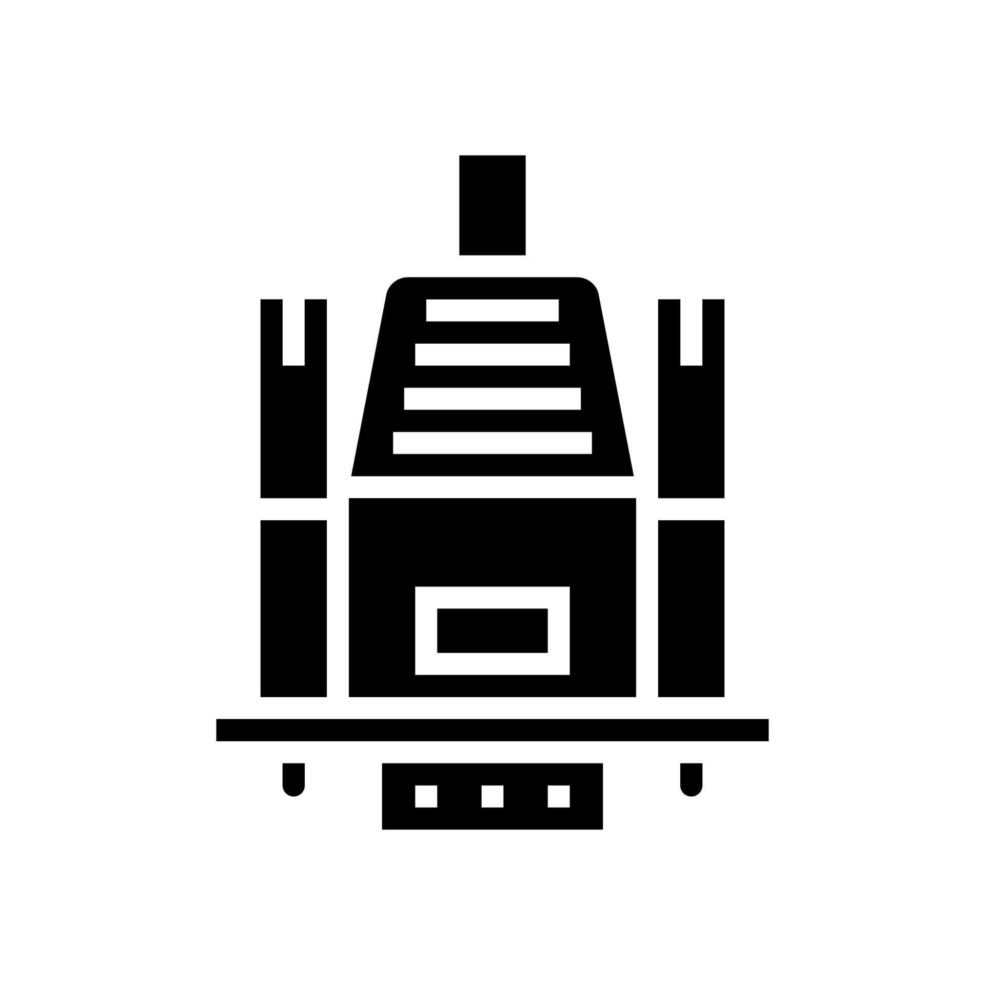 vga computer monitor cable glyph icon vector illustration 9998665