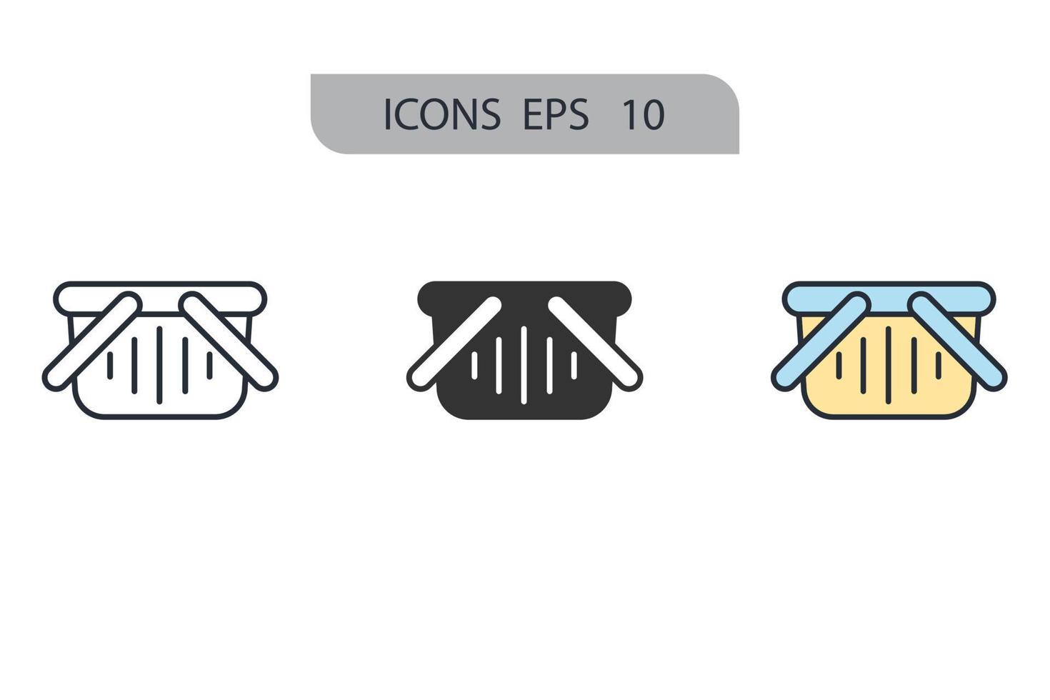 cart icons  symbol vector elements for infographic web
