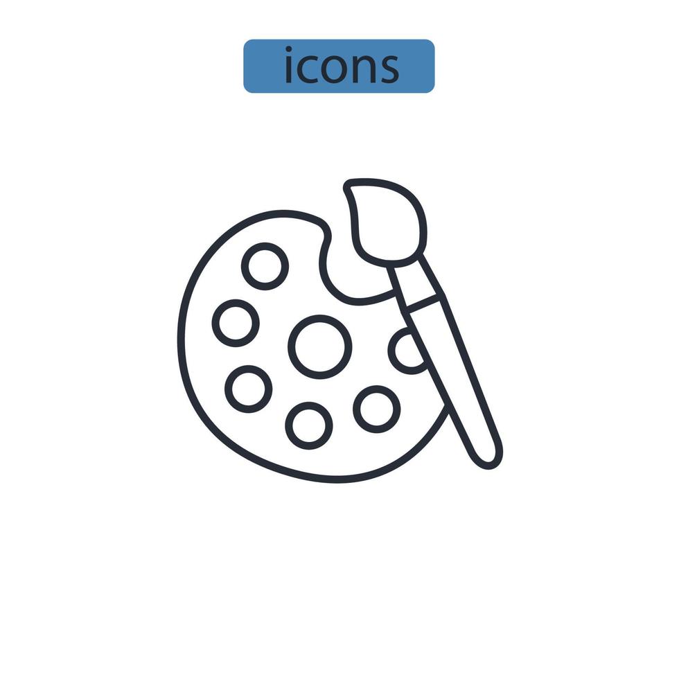 Toy icons  symbol vector elements for infographic web