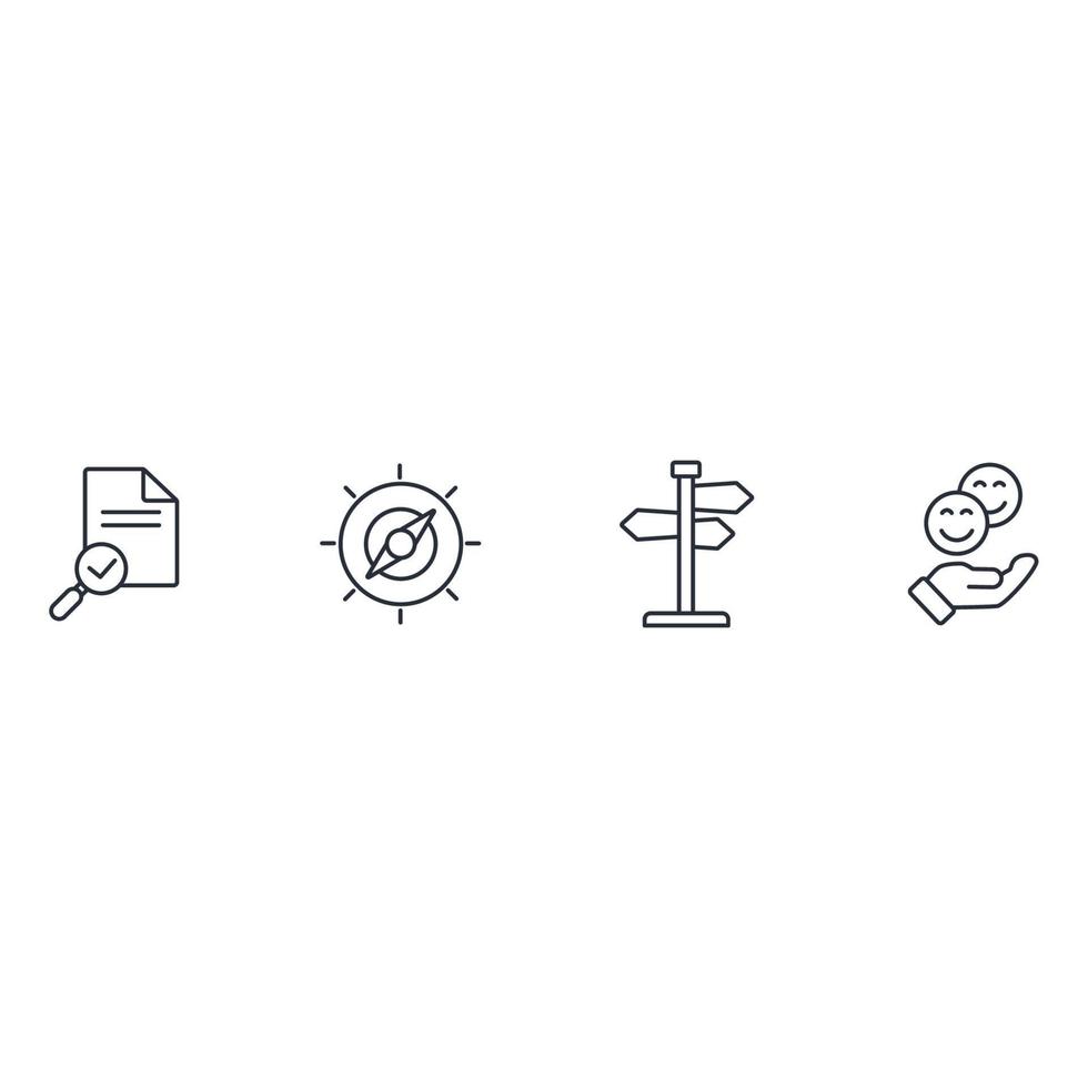 Geocaching icons set . Geocaching pack symbol vector elements for infographic web