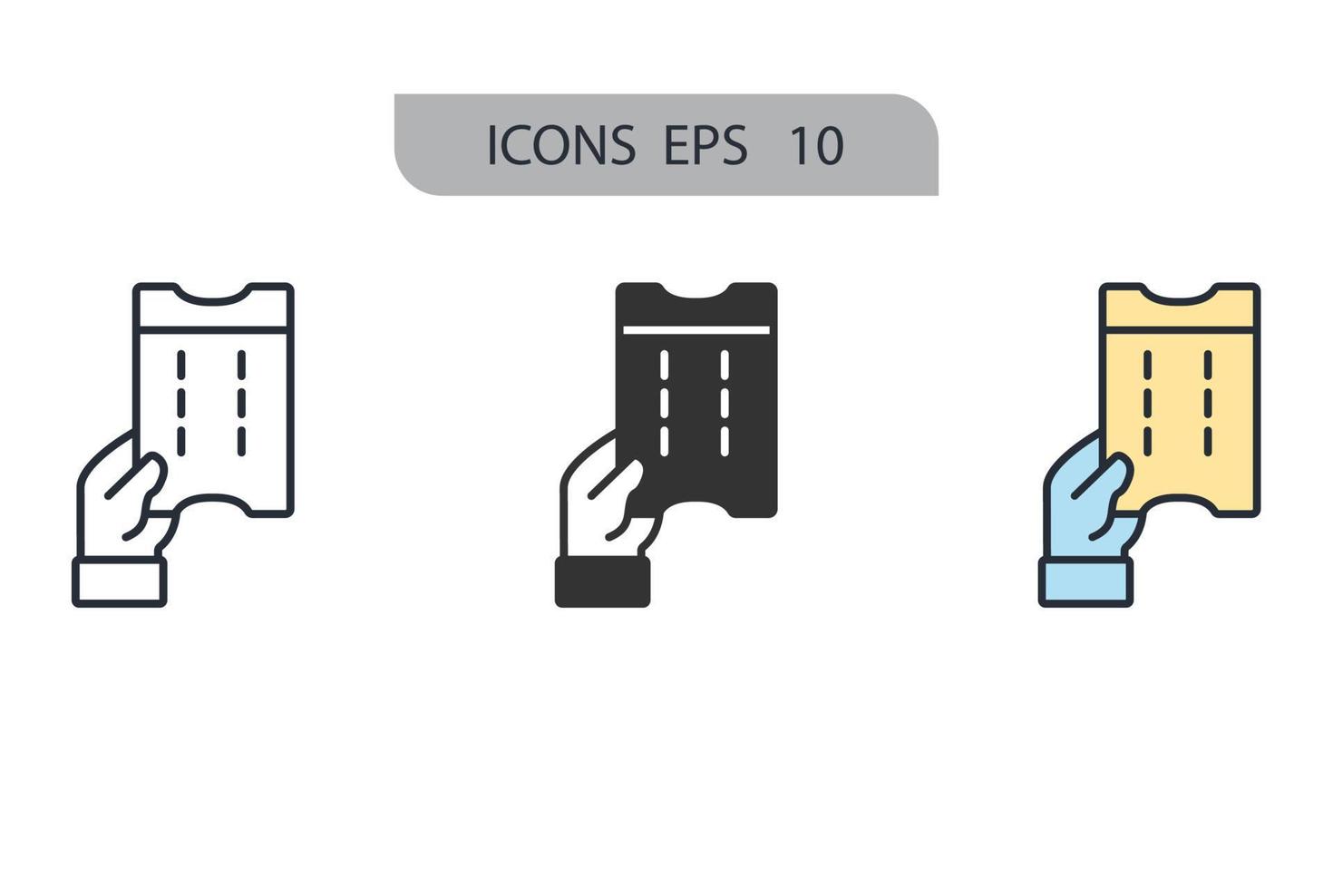Coupon icons  symbol vector elements for infographic web