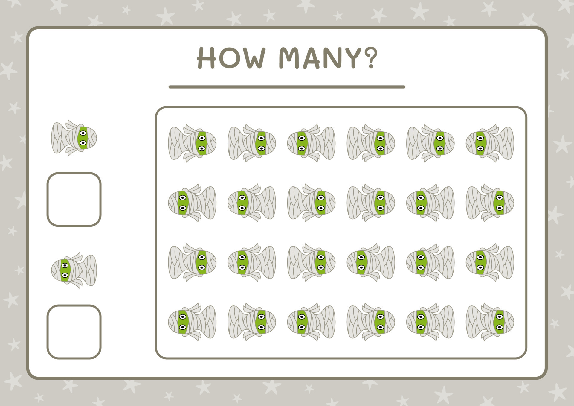 how-many-mummy-game-for-children-vector-illustration-printable