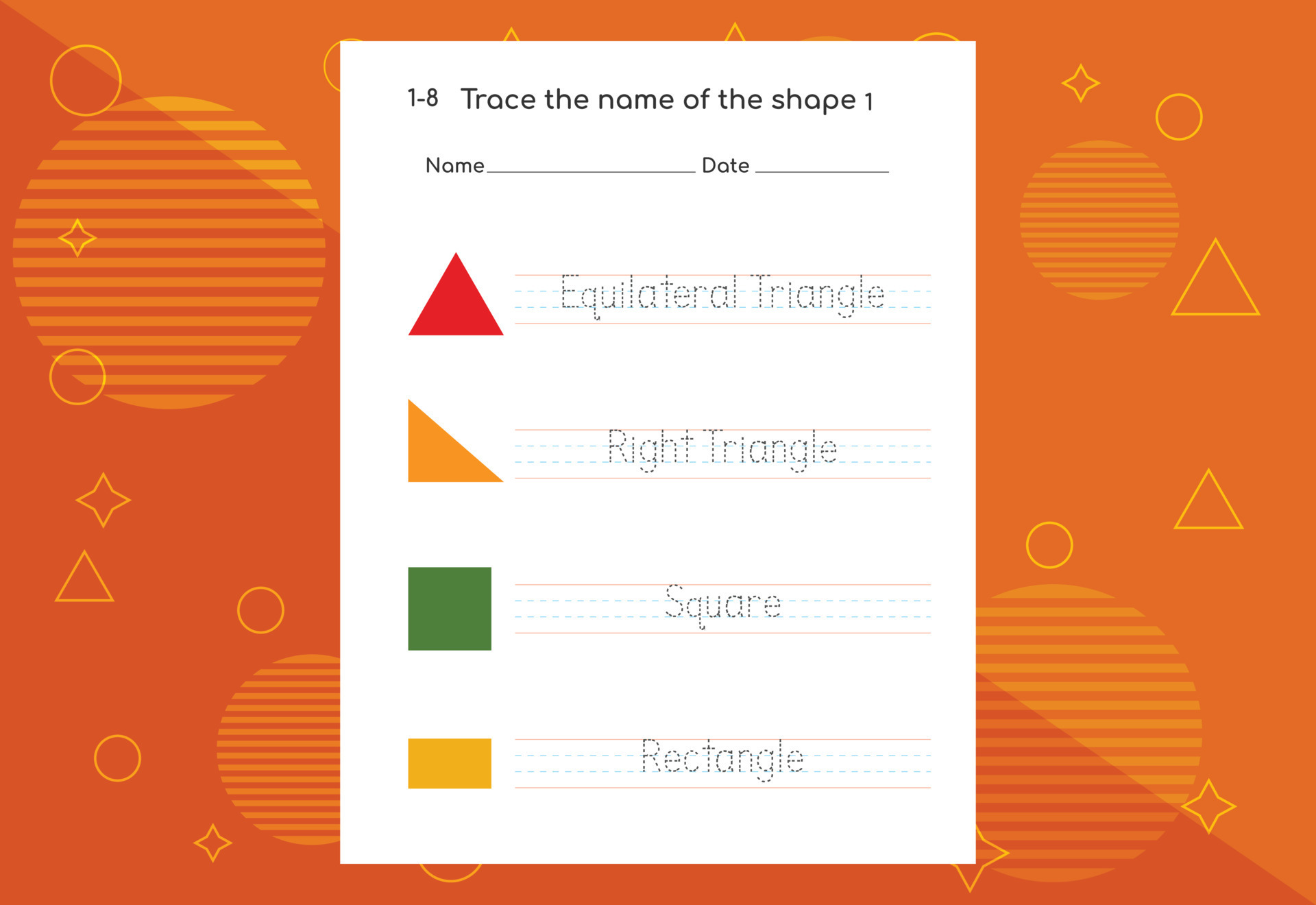 Word tracing worksheets for kids letters trace exercises for kids
