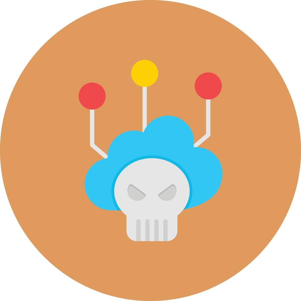 Hacking Flat Circle Multicolor vector