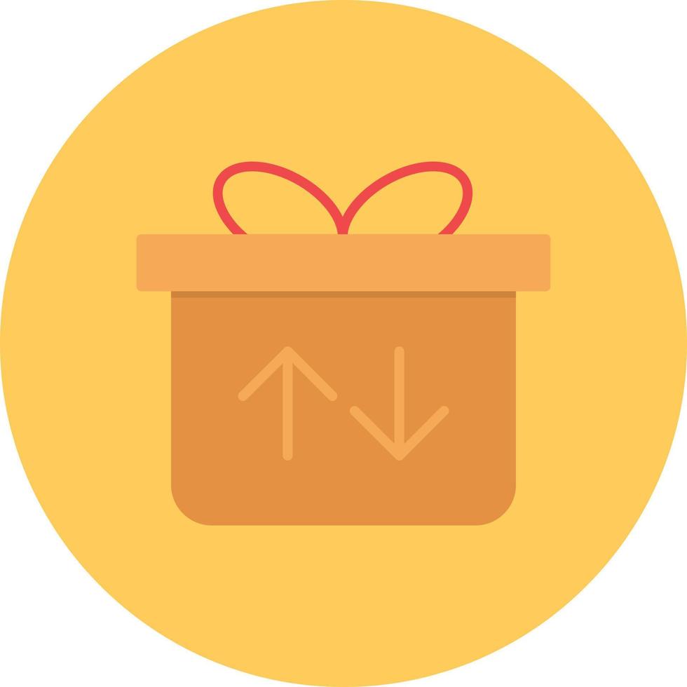 Export Packing Flat Circle Multicolor vector