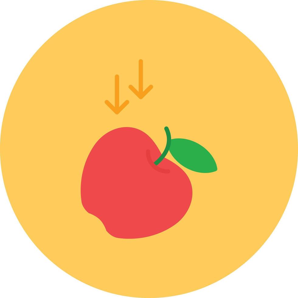 Gravity Flat Circle Multicolor vector
