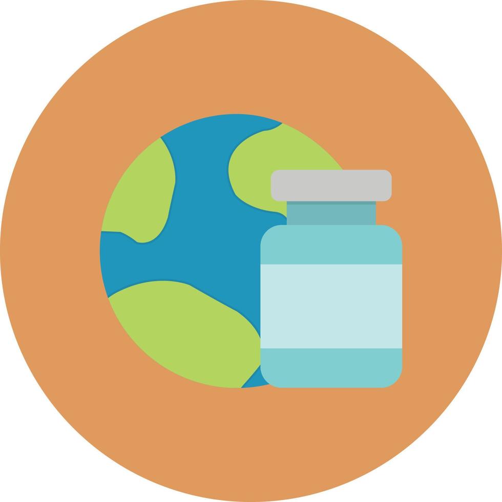 Flat Circle Icon vector