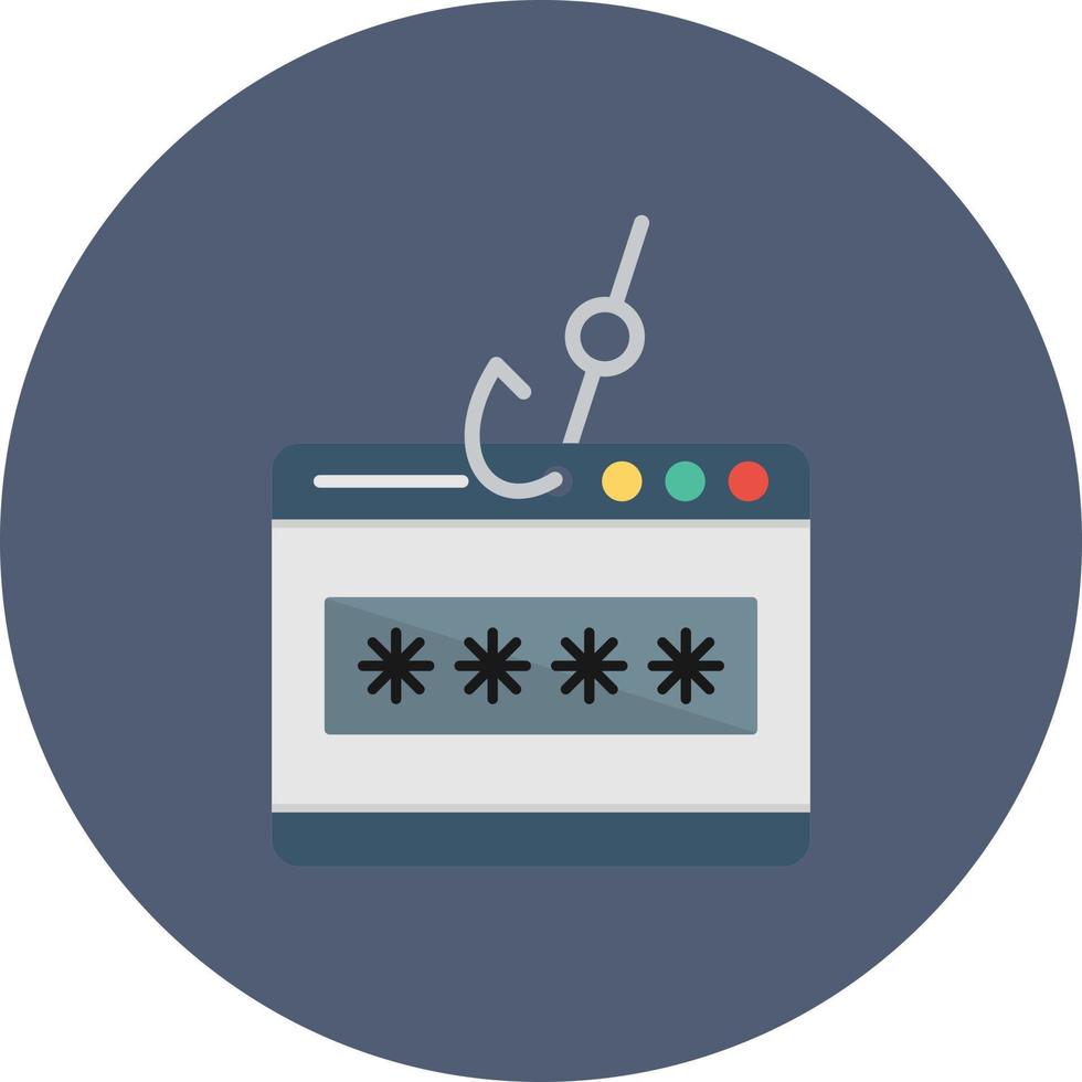 Flat Circle Icon vector