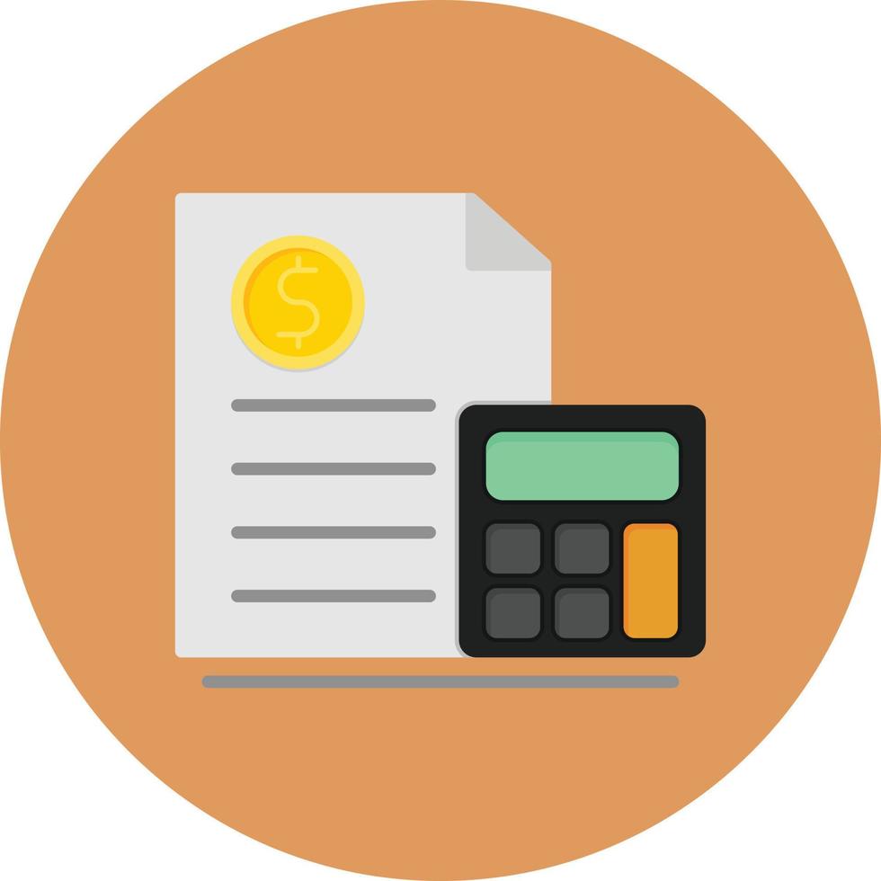 Flat Circle Icon vector