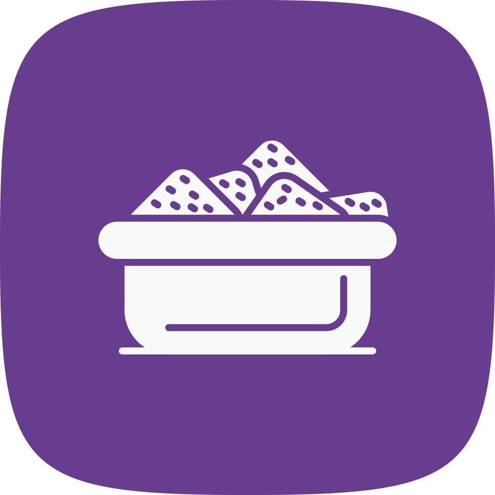Nachos Glyph Round Corner vector