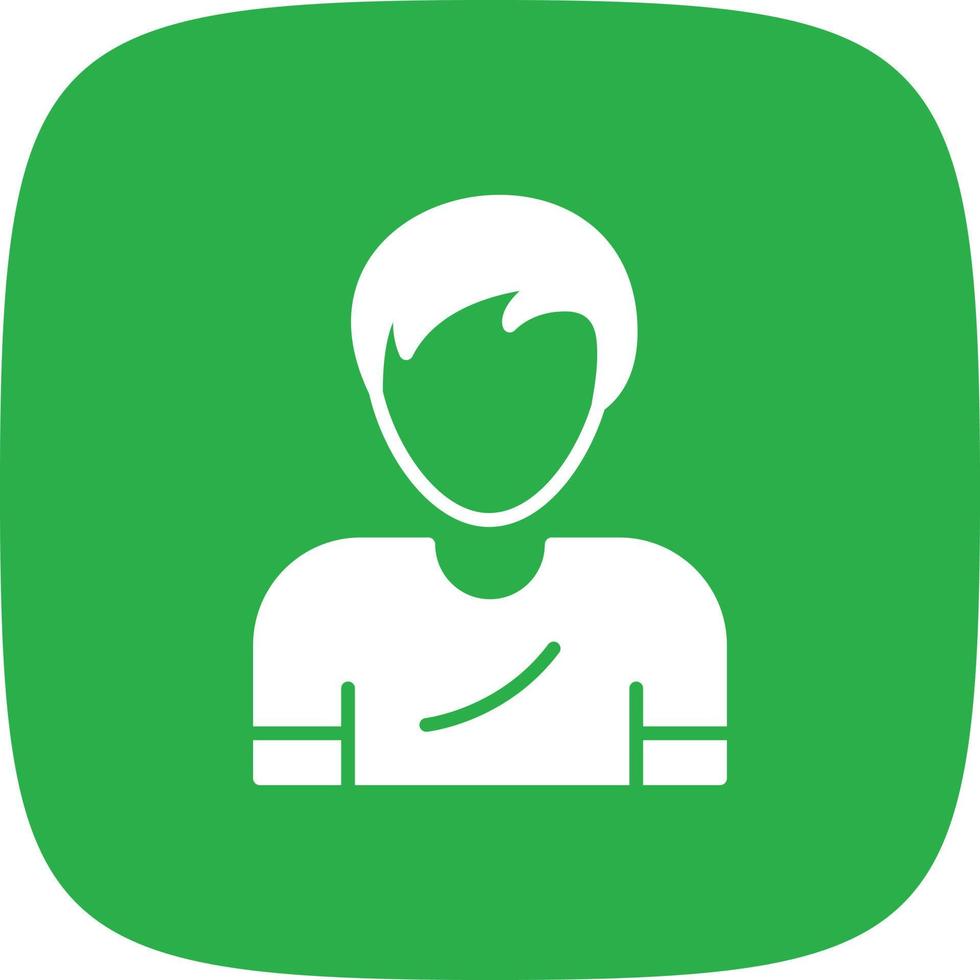 Man Color Icon vector