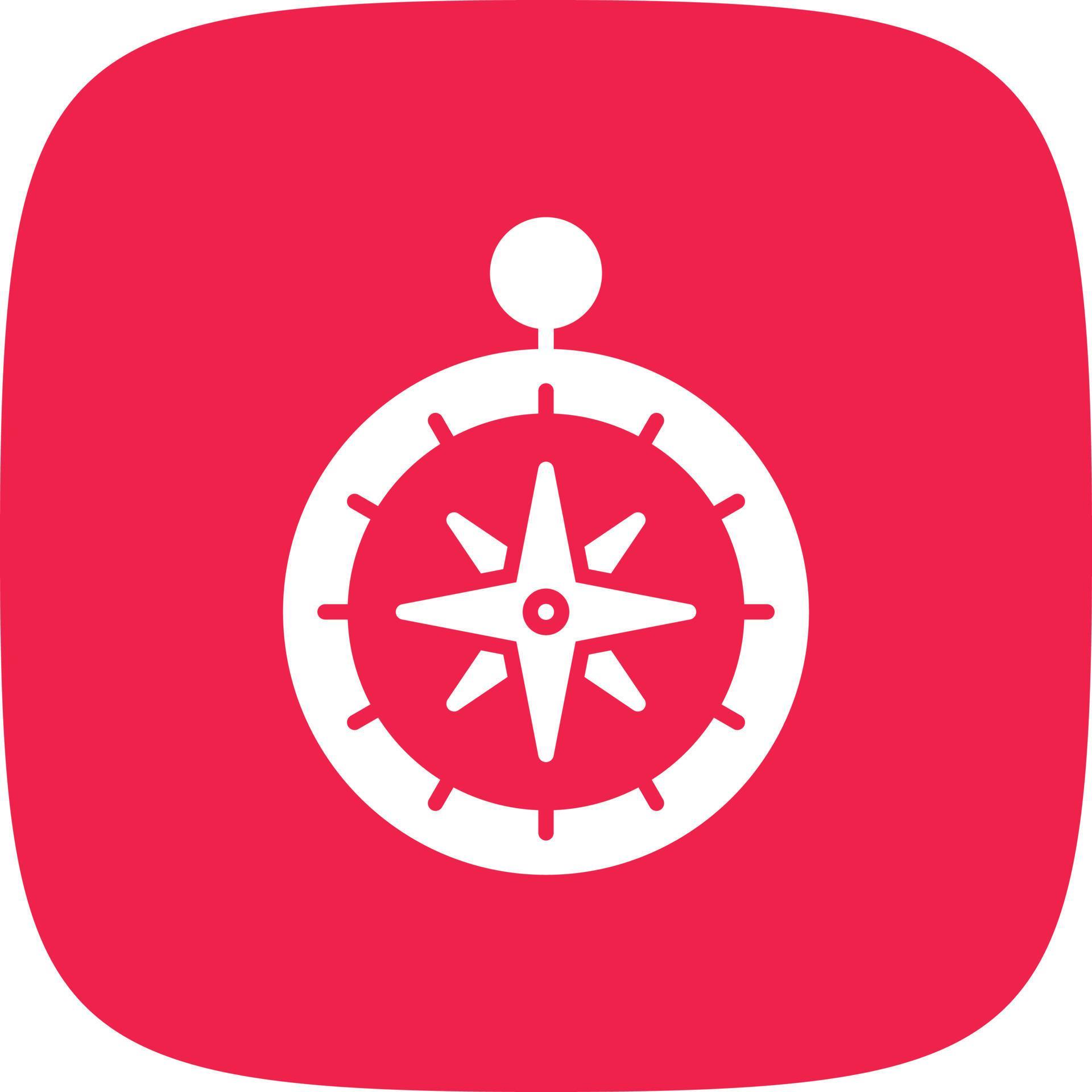 Compass Line Circle 10004866 Vector Art at Vecteezy