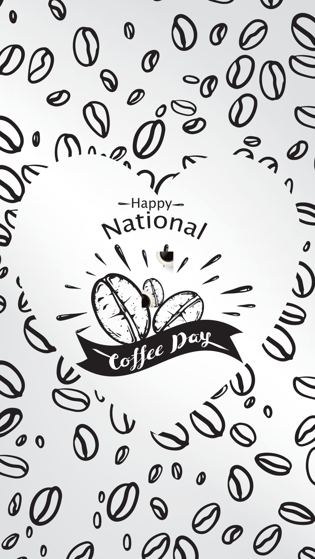 International or national Coffee Day 10004950 Vector Art at Vecteezy